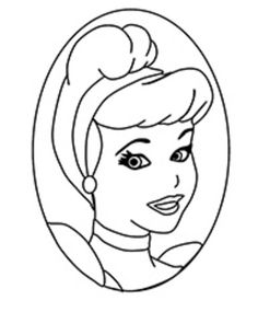 236x285 Cinderella Coloring Pages Y Blank Pattern Cinderella Disney