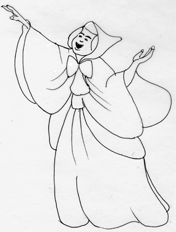 360x474 Beautiful Cinderella Coloring Pages Tell The Story