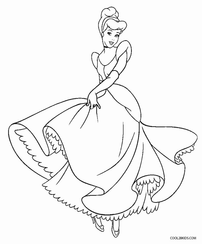 649x785 Free Printable Cinderella Coloring Pages For Kids