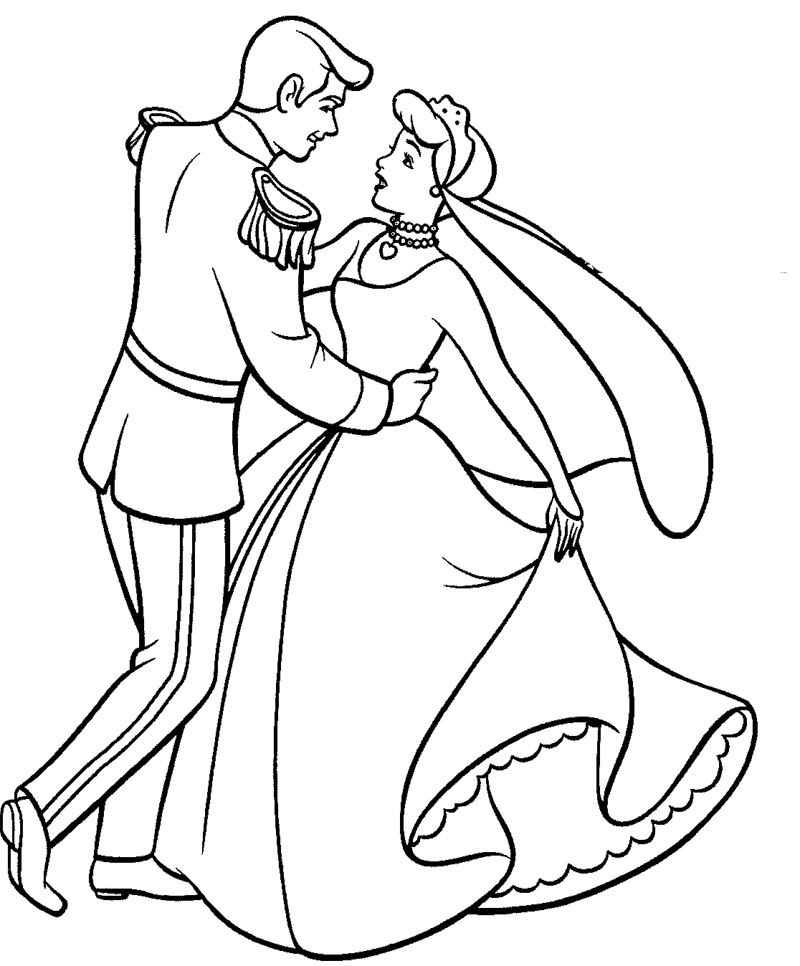 800x966 Cinderella Coloring Pages To Print