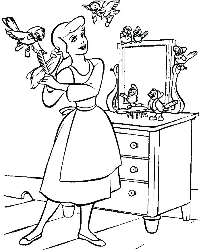 700x877 Cinderella Coloring Pages Pdf Coloring Page Coloring Page Best