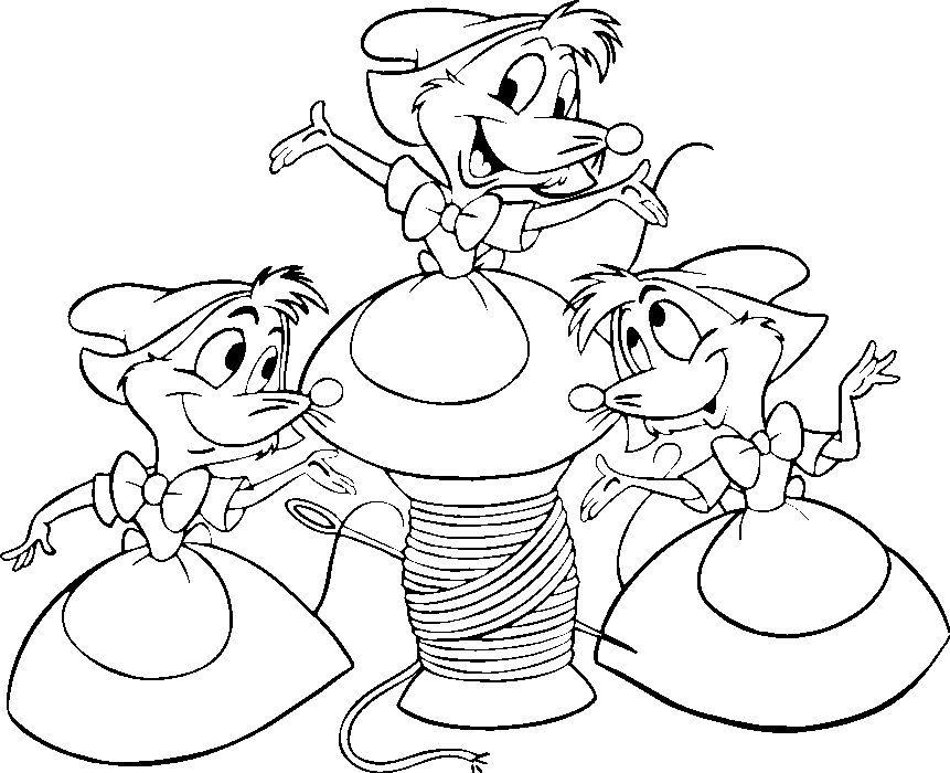 861x700 Cinderella Mice Cinderella Coloring Pages Plantas