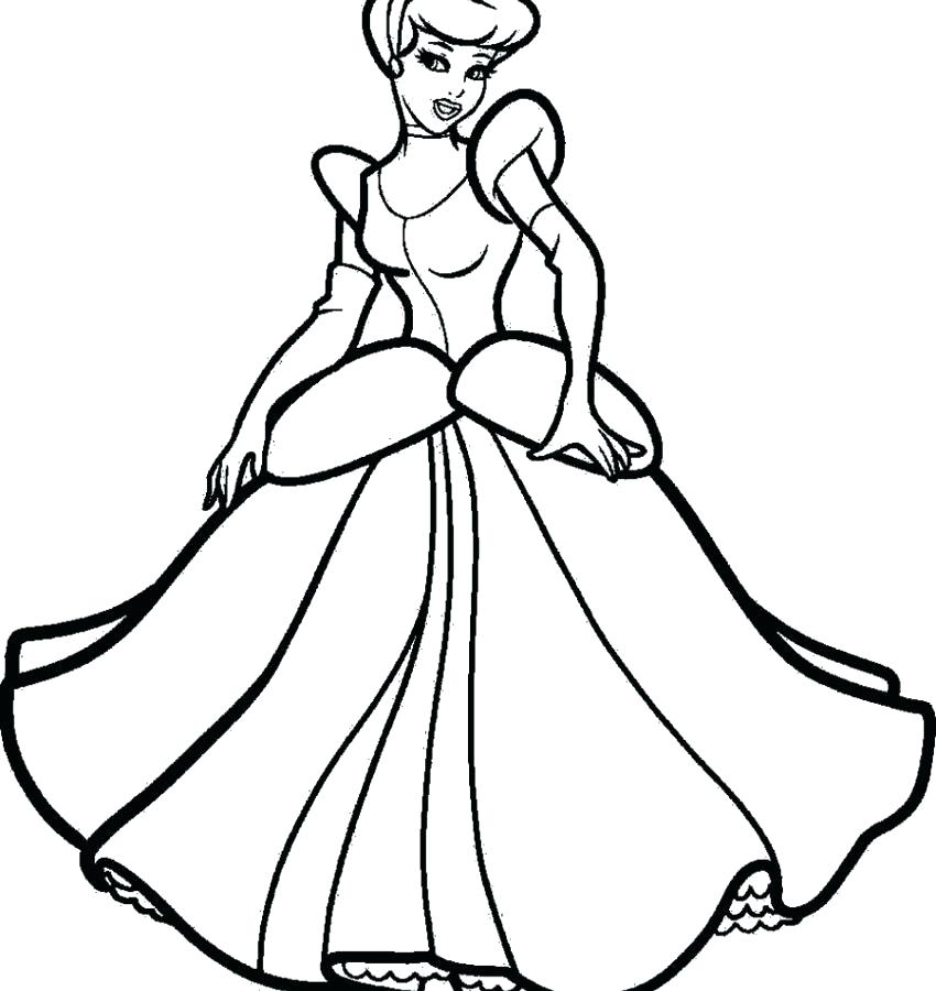 850x900 Cinderella Color Page Mice Shoe Free Printable Coloring Pages