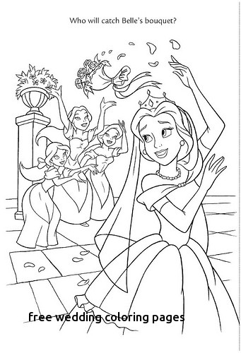341x500 Free Wedding Coloring Pages
