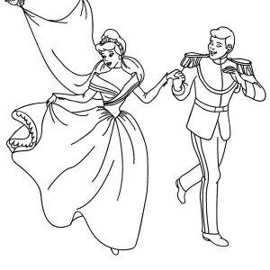 300x300 Cinderella Bride Coloring Pages Bgcentrum