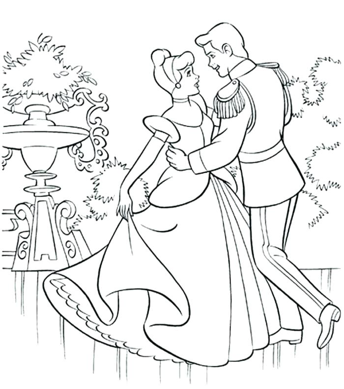 700x791 Cinderella Coloring Pages Pdf Coloring Pages As Wedding Coloring