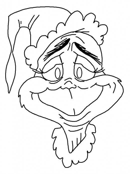 520x693 The Grinch Who Stole Christmas Coloring Pages Cindy Lou Pertaining
