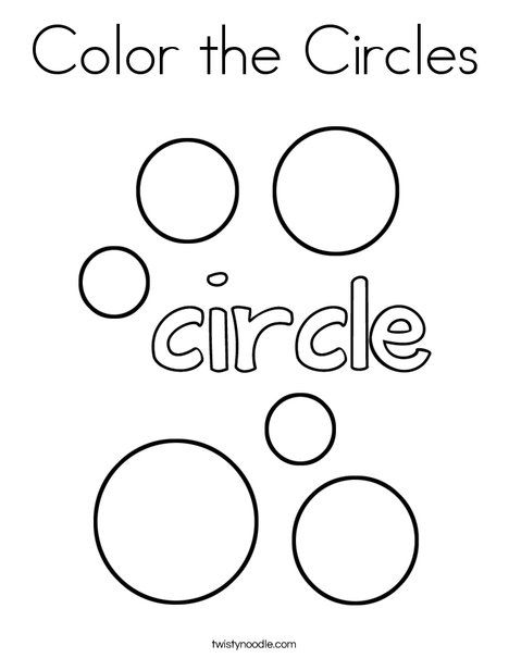 468x605 Circle Coloring Pages Preschool Color The Circles Coloring Page