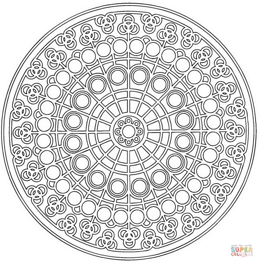 910x924 Perfect Circle Pattern Coloring Pages Celtic M