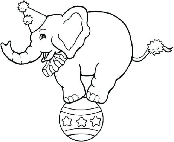 600x490 Circus Coloring Sheets Coloring Clown Circus Train Coloring Pages