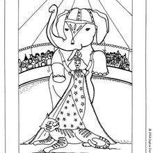 220x220 Circus Tigers Coloring Pages