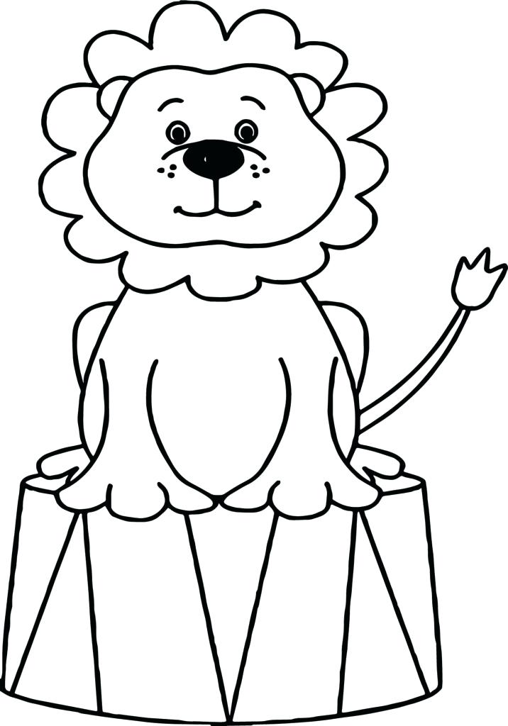 716x1024 Coloring Pages For Circus Copy Lion Animals Page
