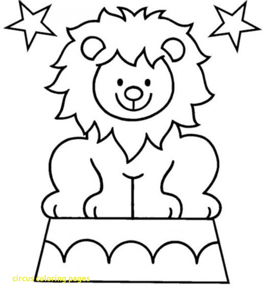 878x960 Quality Circus Lion Coloring Pages With Printable