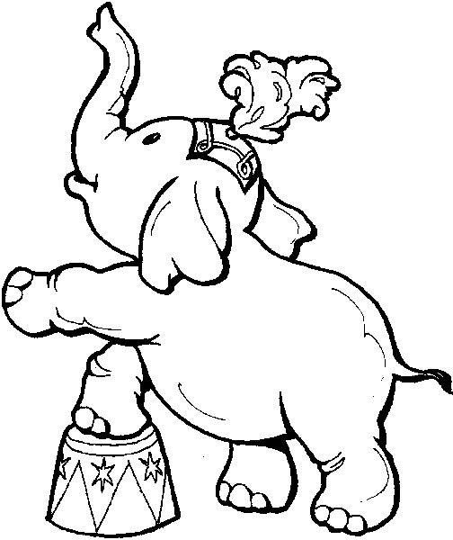 504x600 Circus Tent Coloring Pages Click The Lion And Tamer