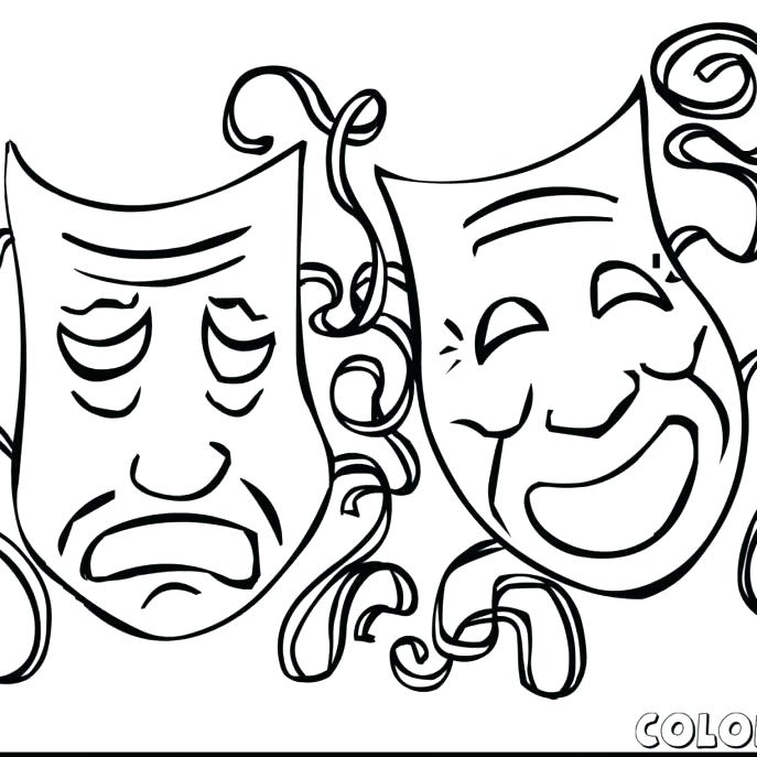 687x687 Circus Coloring Page Circus Coloring Page Circus Tent Coloring