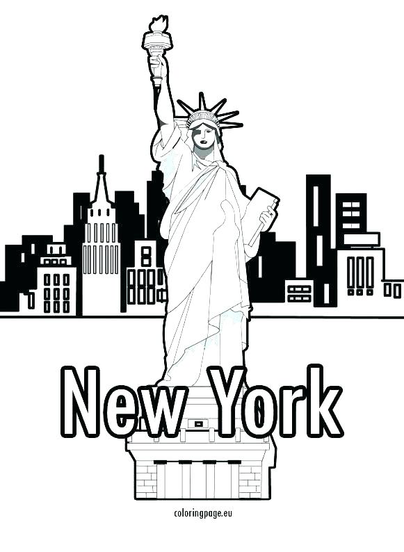 581x794 New York City Coloring Pages Awesome City Coloring Pages Crayola