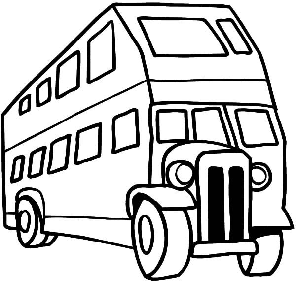 City Bus Coloring Page at GetDrawings | Free download