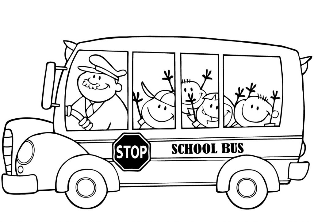 1024x724 Lovely Ideas Bus Coloring Page School Bus Coloring Pages For Boys