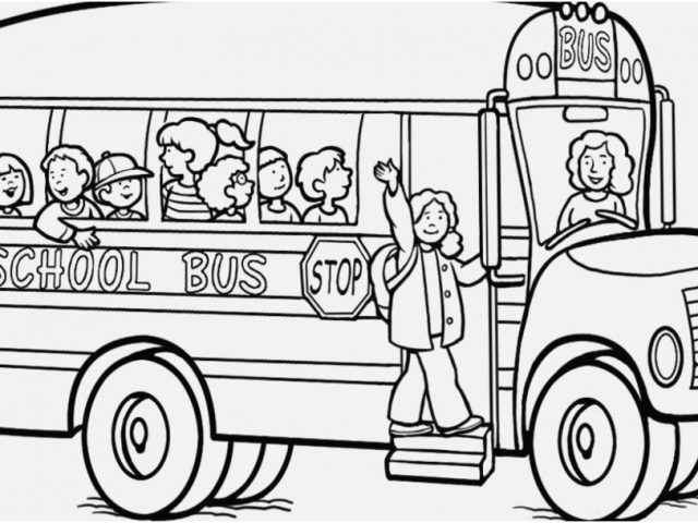 640x480 School Bus Coloring Page Gallery Colorful Bus Coloring Sheet