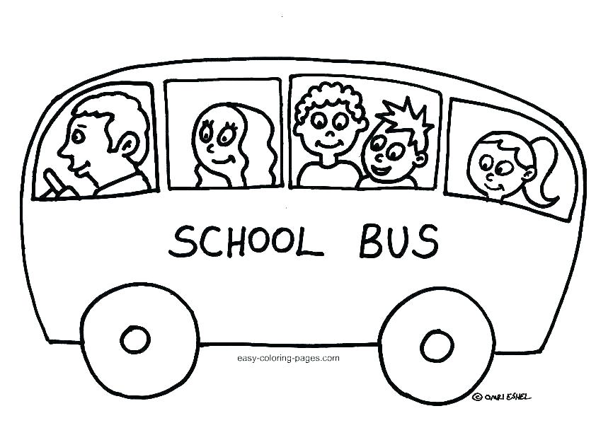 842x598 Bus Coloring Page School Bus Color Page Printable S Free Printable