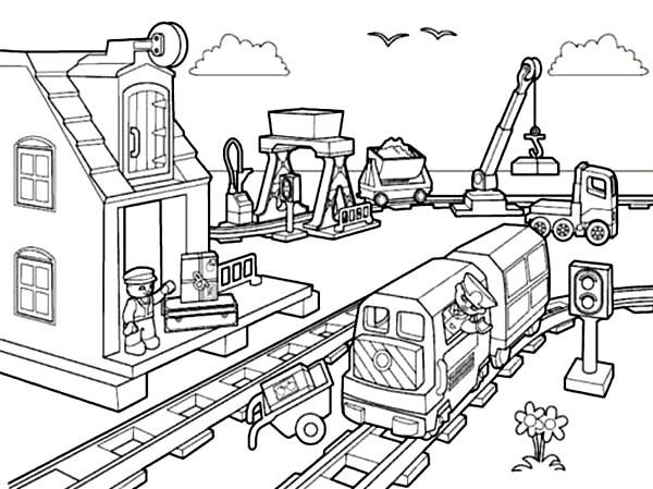 600x449 City Coloring Pages