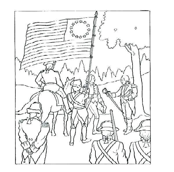 600x591 Civil War Coloring Sheets Civil War Flags Coloring Pages