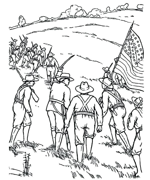 600x720 Coloring Civil War Coloring Page Pages Flags Kids Star Wars