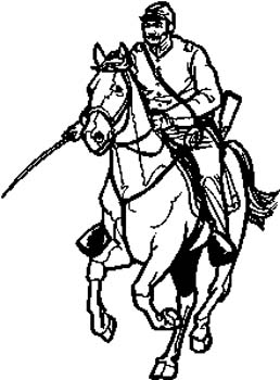 258x350 Civil War Soldier Coloring Pages