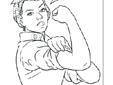 440x330 Clara Barton Coloring Page