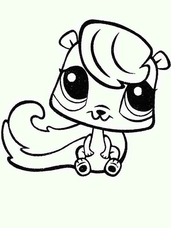 600x803 Little Pet Shop Sweet Smile Pepper Clark Coloring Pages Batch