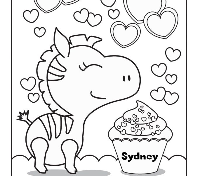 678x600 Unusual Ideas Personalized Coloring Pages Custom Page From Your