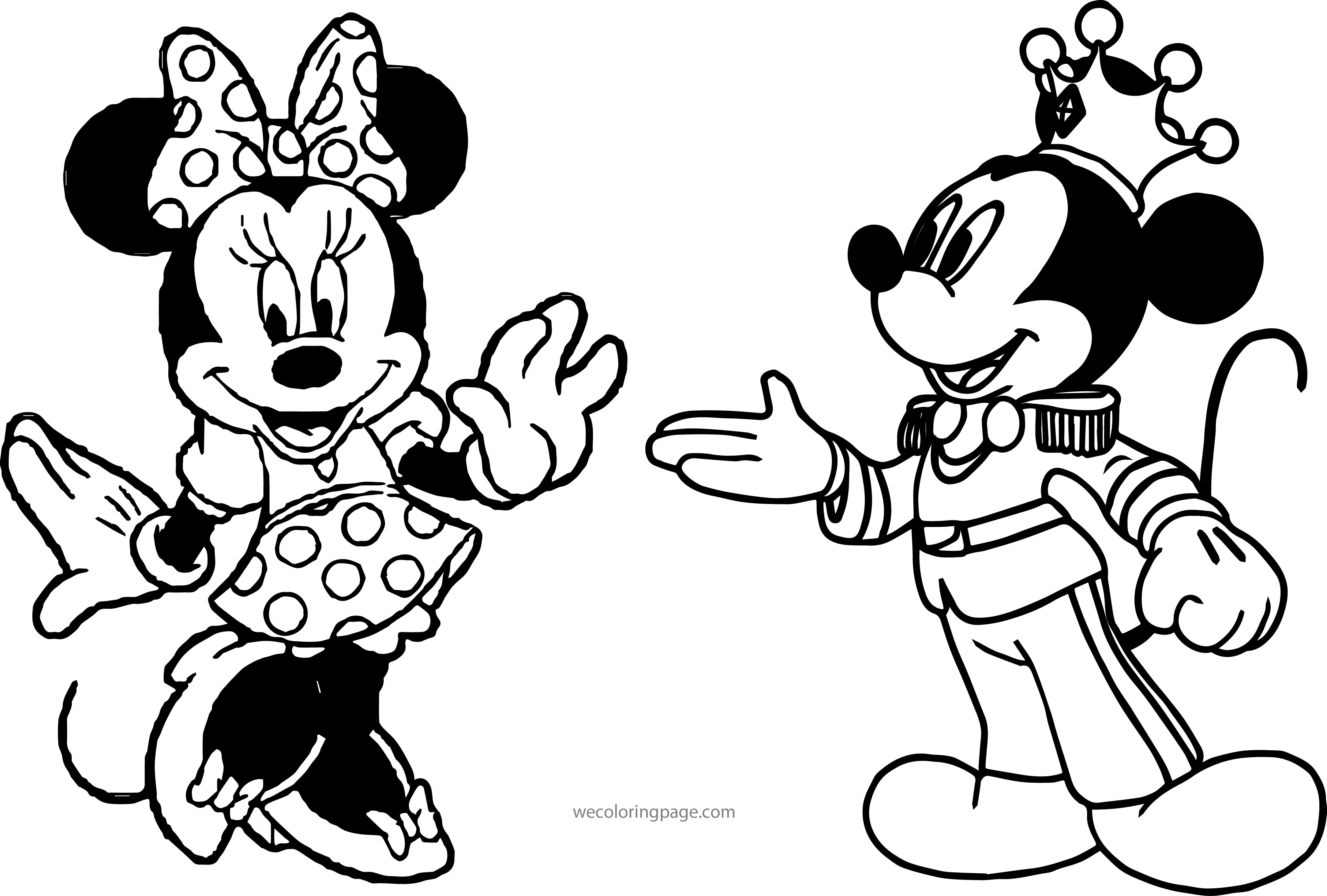 4335x2928 First Class Coloring Mickey Colouring Pages