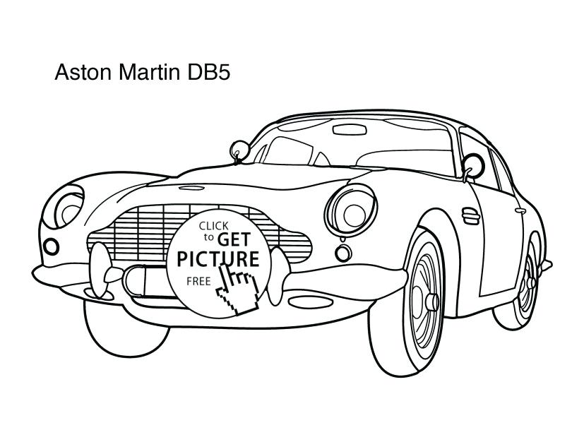 827x609 Classic Cars Coloring Pages