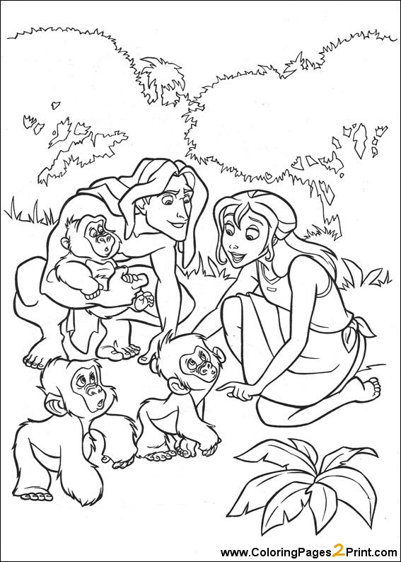 567x794 Disney Characters Coloring Pages