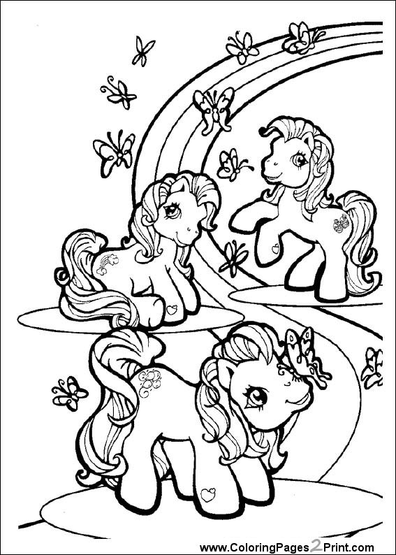 567x794 My Little Pony Coloring Pages