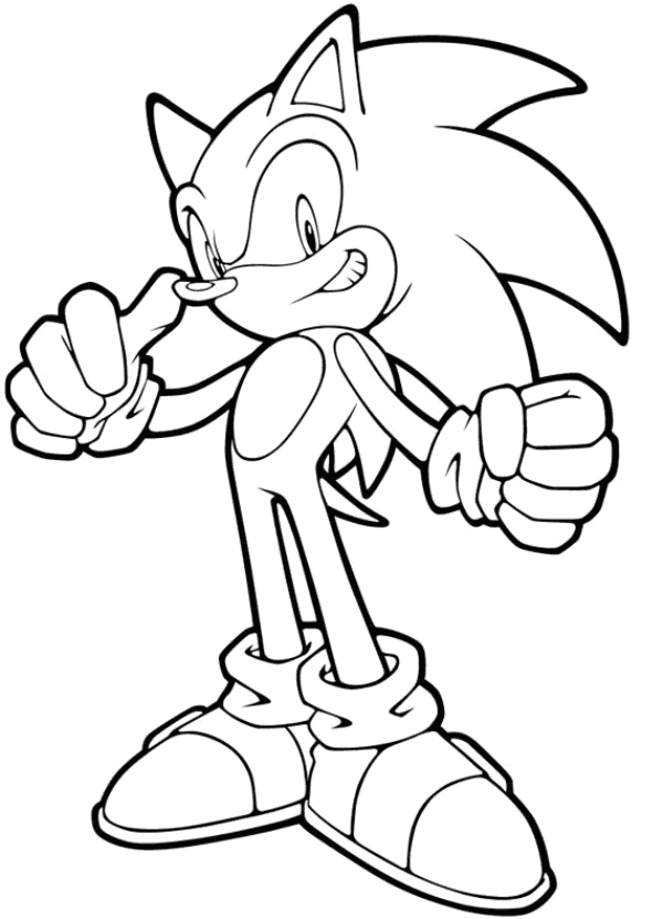 600x831 Sonic Coloring Pages Astonishing Sonic The Hedgehog Coloring Pages