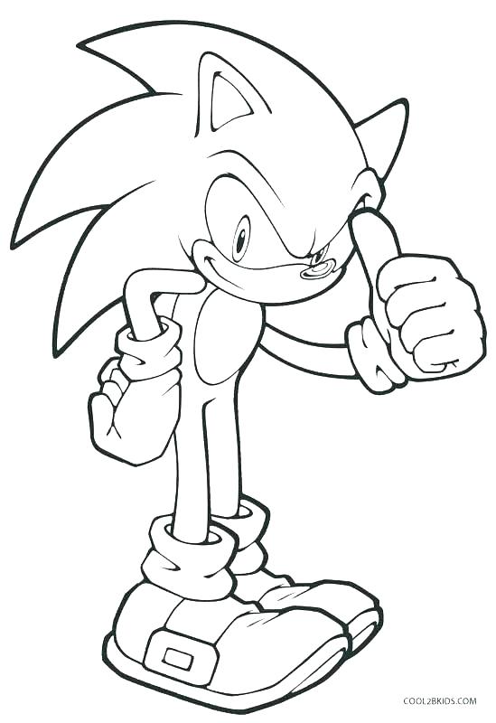 549x800 Sonic The Hedgehog Coloring Page Sonic The Hedgehog Coloring Pages