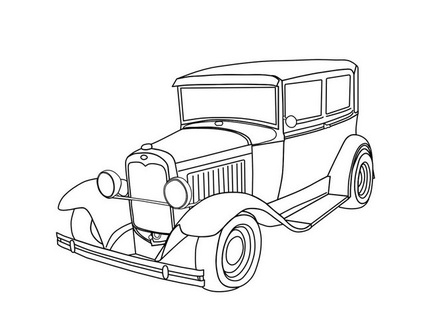 440x330 Pick Up Truck Coloring Pages Coloring Home, Old Truck Coloring