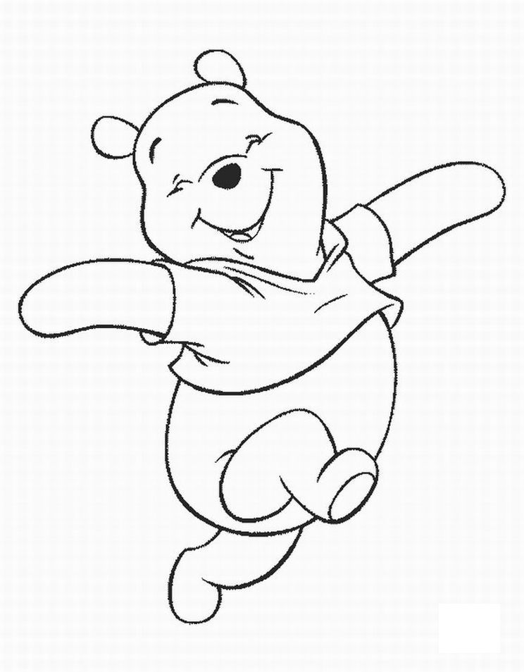 744x954 Free Printable Winnie The Pooh Coloring Pages For Kids Bears