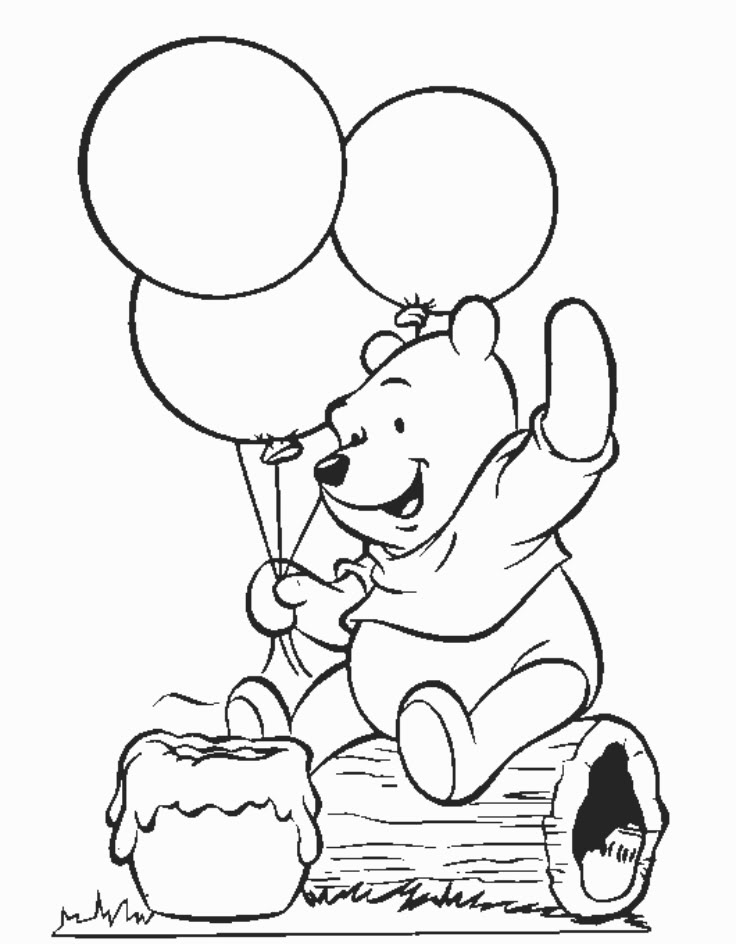 736x944 Free Printable Winnie The Pooh Coloring Pages For Kids