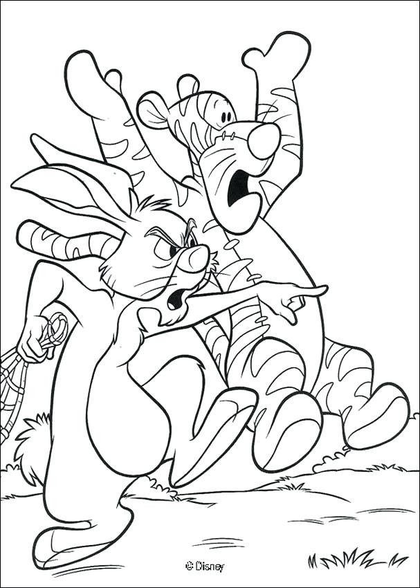 607x850 Beautiful Tigger From Winnie The Pooh Coloring Pages Fantastic