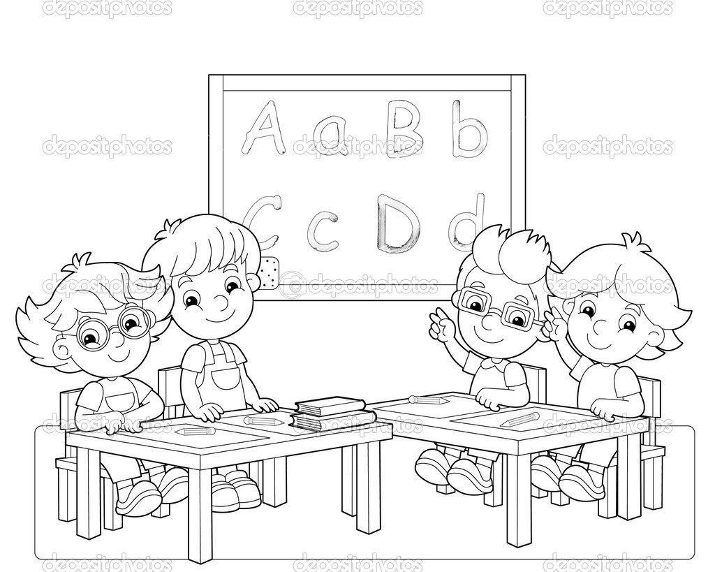 1024x819 Classroom Rules Coloring Pages