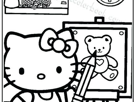 440x330 Coloring Classroom Rules Coloring Pages Class Colouring
