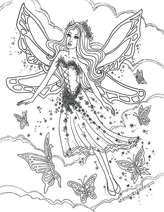 569x736 Fairies Coloring Book Clean Up Pencil