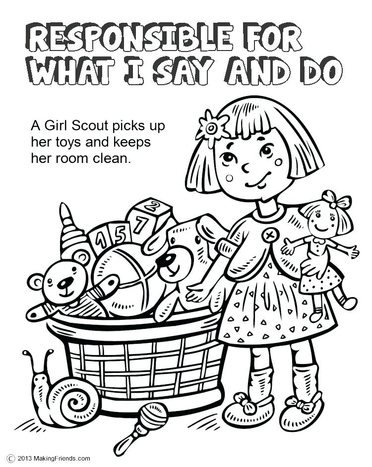 750x943 Scout Coloring Pages Girl Scout Cookie Coloring Pages Girl Scouts