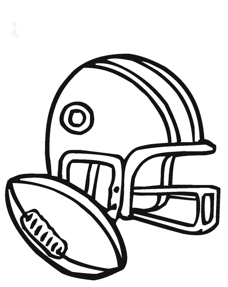 468x588 Football Helmet Trendy Coloring Pages