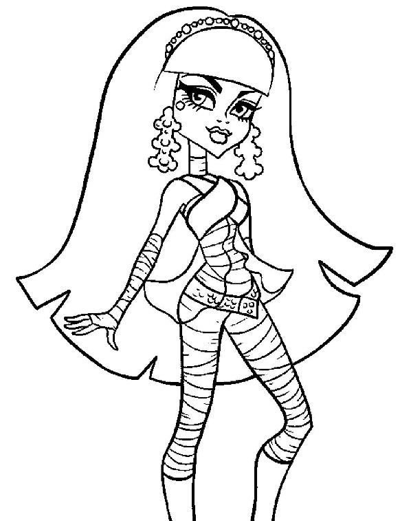 598x757 Kids N Coloring Pages Of Monster High