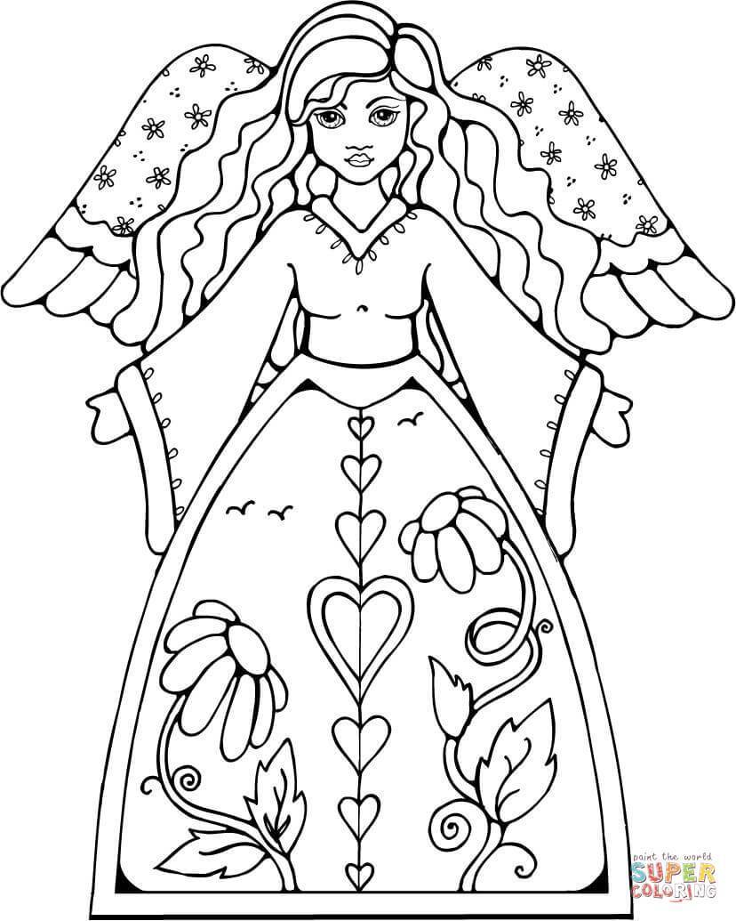 828x1035 Best Last Chance Printable Of Angels Coloring Pages For Cleveland