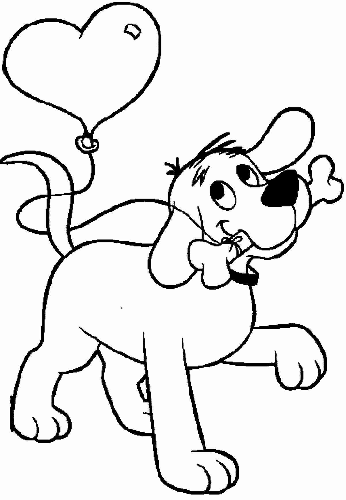 1203x1737 Clifford The Big Red Dog Coloring Pages Printable Page Fine