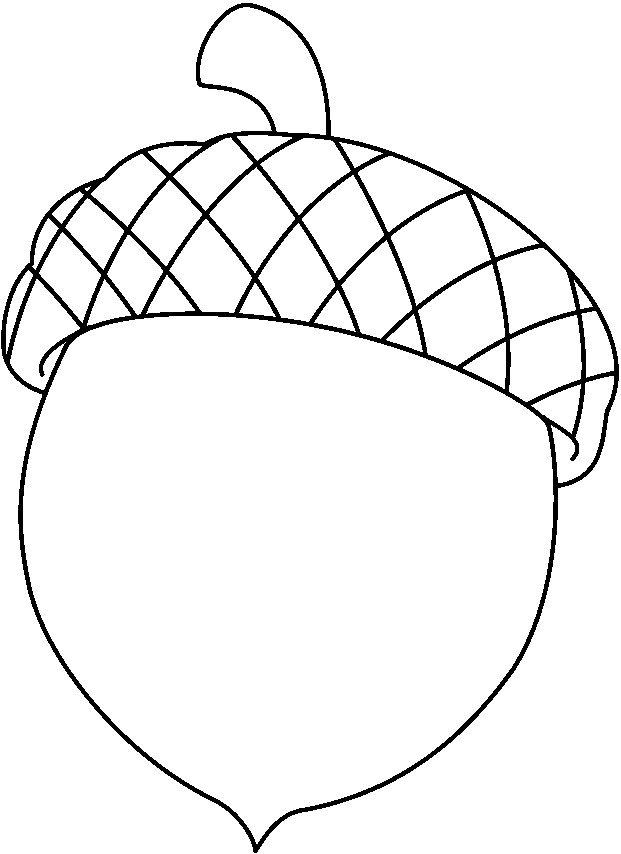 621x854 Acorn Coloring Pages